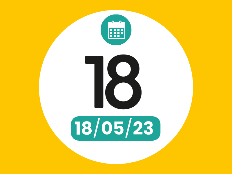 llun dyddiad 18 Mai