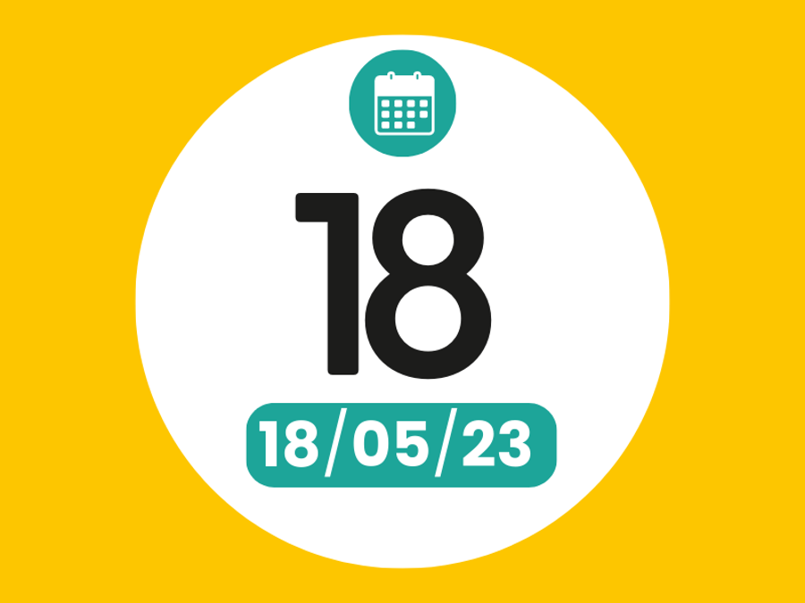 llun dyddiad 18 Mai